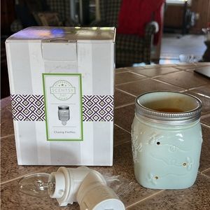 Scentsy "chasing butterflies" plug in fragrance light and fragrance